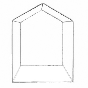 家用温室花房家庭阳台保温花暖房加厚钢管大棚骨架多肉绿植防冻棚