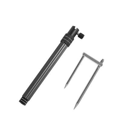 伸缩地插鱼竿支架多功能