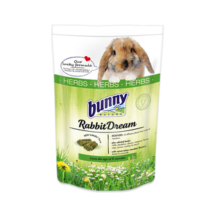 德国Bunny高纤无糖草本兔粮高蛋白加强成兔草本粮兔子饲料1.5kg