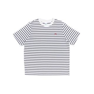 【新品】素然 AnKoRau 安高若 26夏女士Coolmax速干条纹短袖T恤
