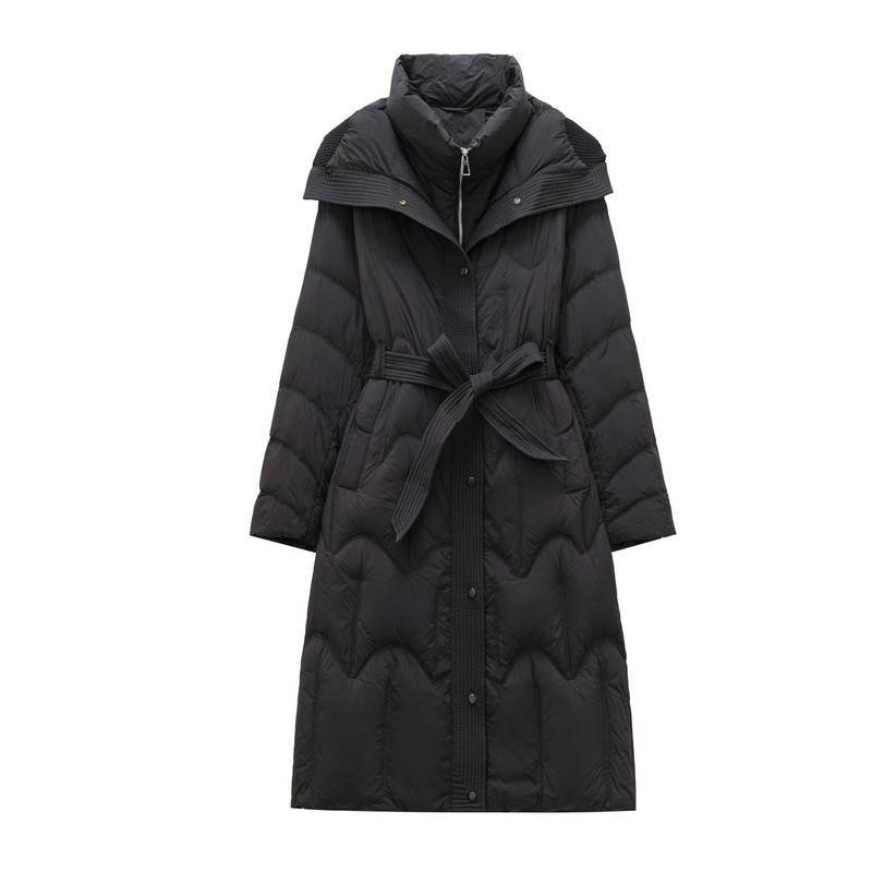 大码羽绒服女长款冬装200斤胖mm