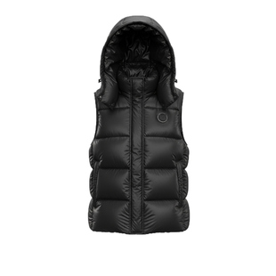 鸭鸭羽绒服女2025秋冬新中长款加厚马甲高充绒量鹅绒外套专柜同款