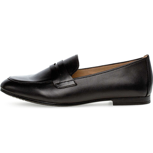 GABOR嘉步德国女鞋秋季款时尚休闲平底单鞋百搭乐福鞋45213现货