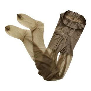 包邮店主实拍加大码180斤脚型小袜尖15d透趾秋冬连裤丝袜外销欧洲