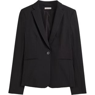 HM女装西装冬季时尚通勤法式修身商务正装干练西服外套0988242