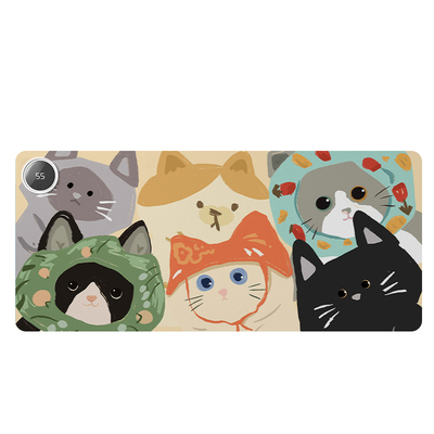 办公桌面暖垫6档调温智能断电