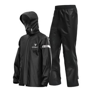 摩多狼摩托车雨衣雨裤套装分体式机车骑士装备全身防水雨服透气男