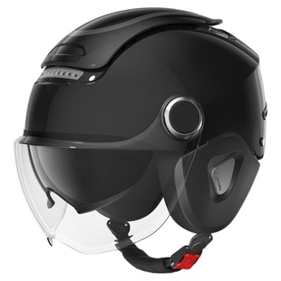 两只小蜜蜂3C认证电动摩托车头盔男女夏季防晒半盔四季通用安全帽