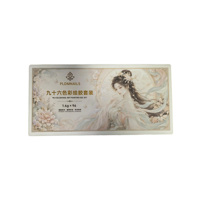 颜色很齐全的96色彩绘胶套装