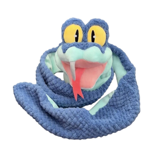 疯狂的动物城2可爱动物盖瑞造型围脖保暖女冬季防寒围巾毛绒玩具