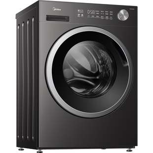 美的10KG纯平全嵌家用大容量滚筒洗衣机一级能效除菌除螨MG10V56T