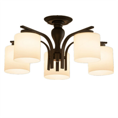 美式乡村简约复古铁艺客厅卧室