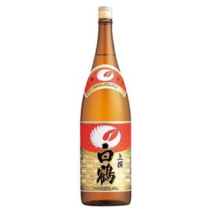 白鹤上选金冠清酒 日本原瓶进口纯米酒低度发酵酒 1800ml 1.8L