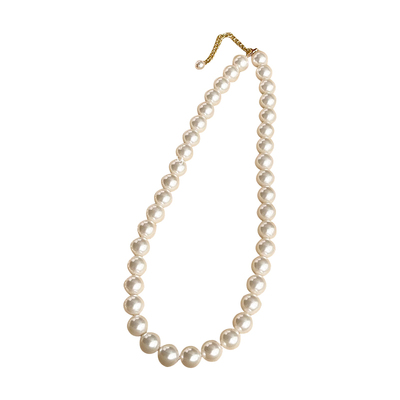 法式珍珠项链可叠戴锁骨链