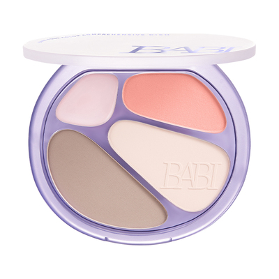 BABI四色修容盘低饱和早八伪素颜
