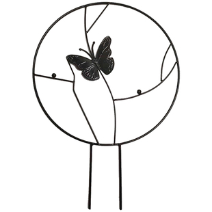 铁艺爬藤攀爬架造型山乌龟雪莹花盆阳台庭院用绿植盆景支架支撑杆