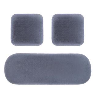 汽车坐垫冬季毛绒保暖加厚单座后排防滑单片三件套通用毛垫仿兔毛