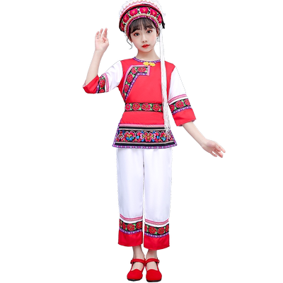 男童女童民族白族新品演出服促销