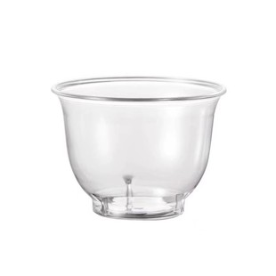 功夫茶杯航空水晶杯耐高温硬塑料一次性茶杯小酒杯透明试饮杯喝茶