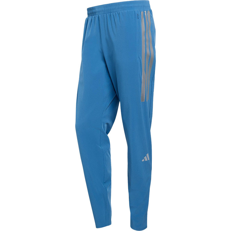 Adidas/阿迪达斯正品2025男士系带拉链开叉跑步修身运动裤KB1506