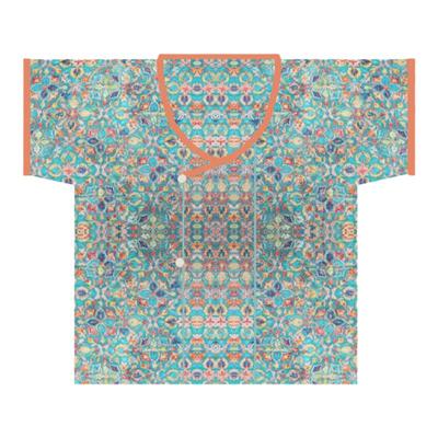 原创汉服套装唐制褙子青泠谷现货