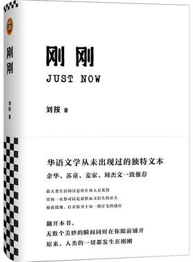 包邮《刚刚》读客官方 正版图书 余华麦家大赞的文学奇书！苏童刘杰文一致推荐！华语文学从未出现过的独特文本 中国当代长篇小说