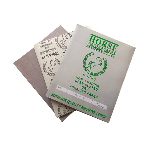 马牌干砂纸白砂纸 抛光打磨粗砂纸干磨砂纸木工用细砂纸沙皮纸