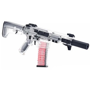 〔官方正品〕精击SLR四代4代白透版成人电动软弹玩具模型银翼军模