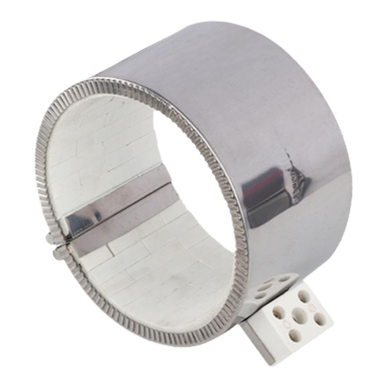 现货220V陶瓷加热圈注塑机造粒机不锈钢非标定做厂家直销Φ100X50