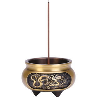 迷你袖珍小香炉家用室内檀香炉线香炉香插塔香炉香座点香托摆件