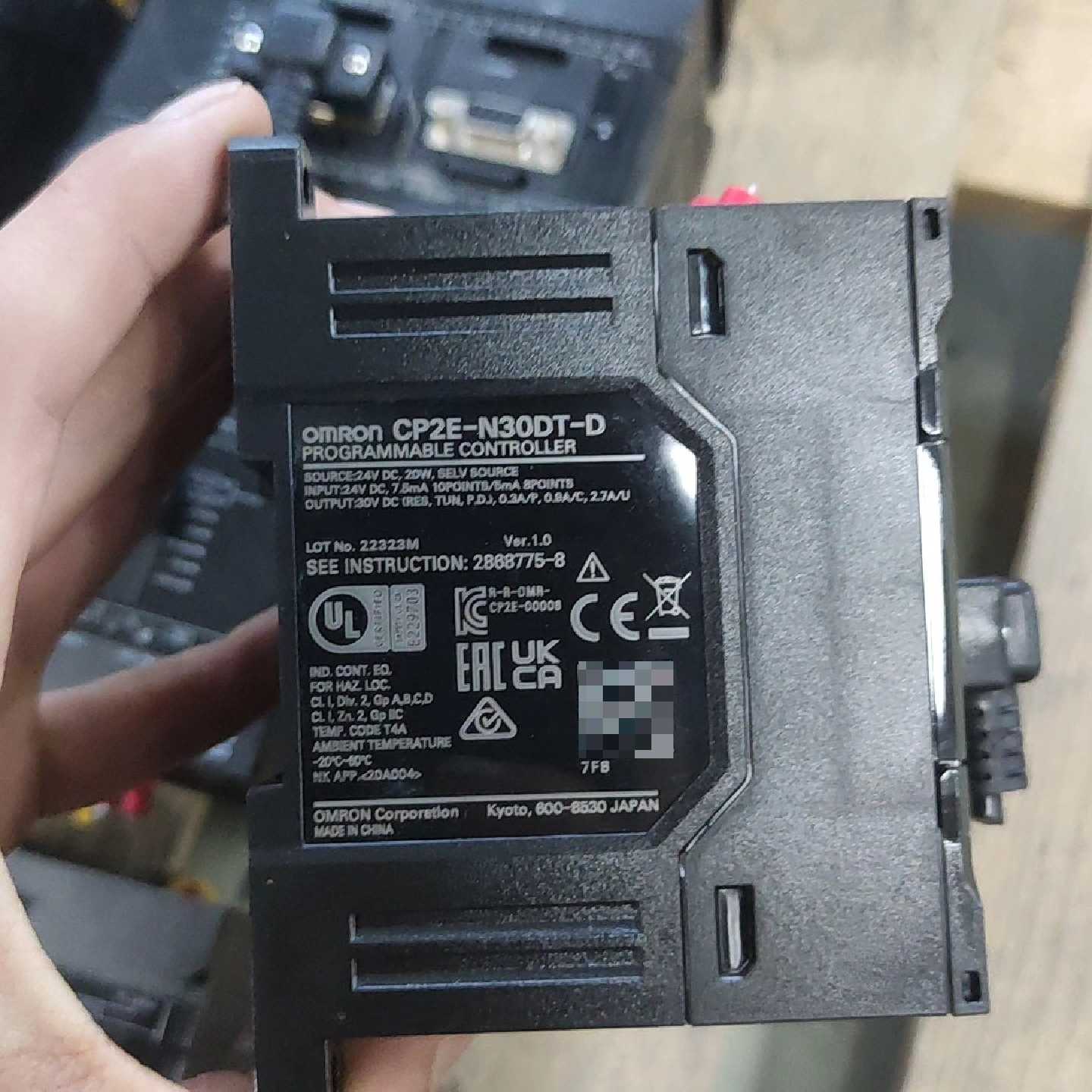 正品PLC CP2E-N30DT-D,DC24V输入,30 V DC输,10点I/O