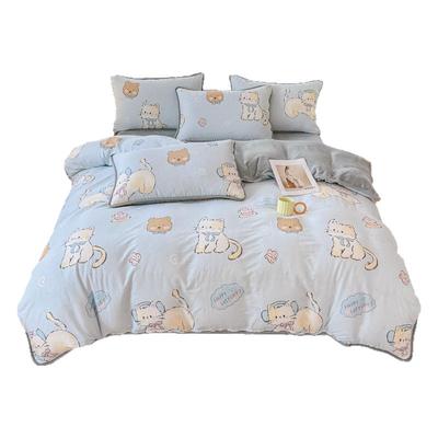 2025新款棉加绒被套加厚保暖