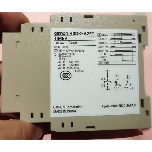 议价可维修H3DKA2ET欧姆龙固态定时器时间继电器船用继电器全新原