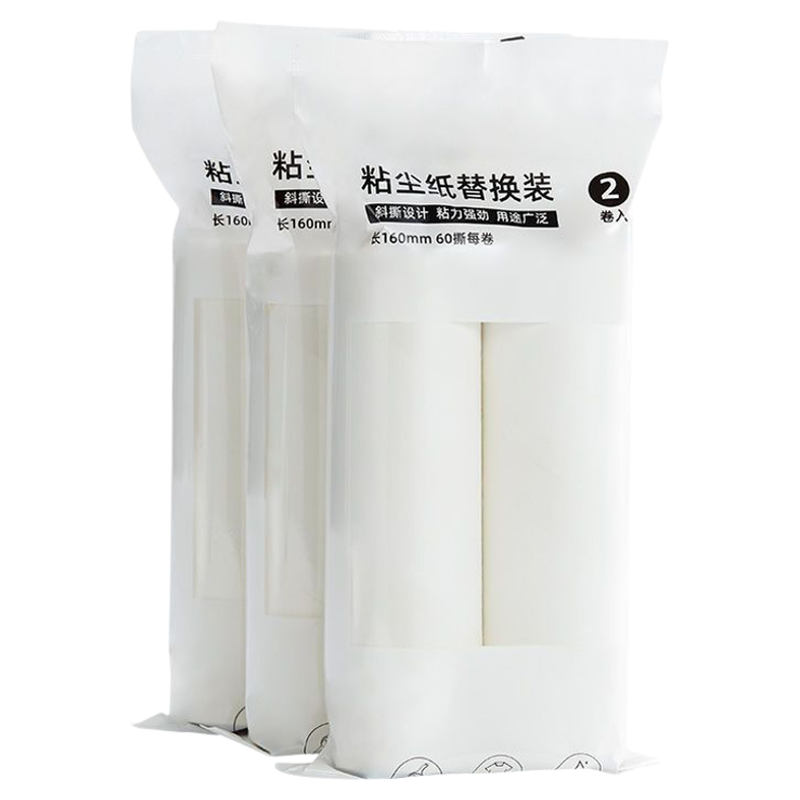 滚撕纸粘尘纸可撕式粘毛器替换芯