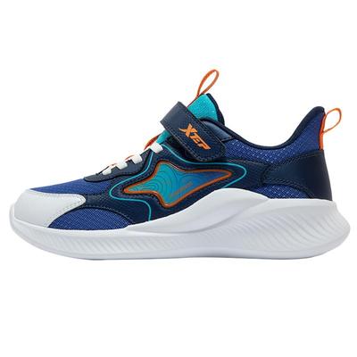 特步童鞋网面透气男童运动鞋软底跑步鞋中大童春秋款男孩休闲鞋子