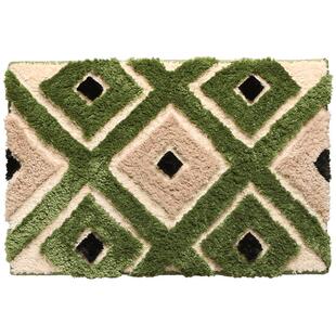 奈司地垫浴室地毯卫生间门口专用脚垫厕所毛绒毛毯家用吸水防滑垫