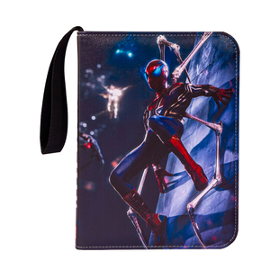 蜘蛛侠卡册九宫格大容量拉链小卡卡牌卡片集卡收集收藏相册收纳册