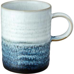 denby丹碧英国进口窑迹湛蓝马克杯陶瓷杯咖啡杯水杯创意对杯礼物