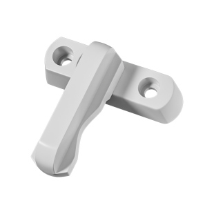 塑钢平开门窗T型锁窗户锁扣搭扣铝合金防盗锁门窗配件平开安全锁