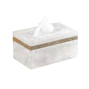 纸巾盒简约北欧客厅茶几抽纸盒家用餐巾纸盒创意卫生间卷纸收纳盒