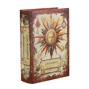 复古桌面厚书本摆件创意仿真书收纳盒书架办公装饰物摆设拍摄道具