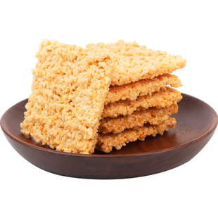 安徽特产糯米锅巴米酥酥原味零食小包装整箱批发休闲小吃怀旧黑金