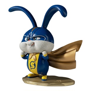 铜师傅 铜摆件《爱宠大机密》之超人小白 兔子客厅桌面家居装饰品