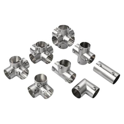 不锈钢管连接件弯头钢管拼接接头