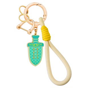 越王勾践剑Q版金属钥匙扣汽车圈环情侣高级感男女包挂定制小挂件