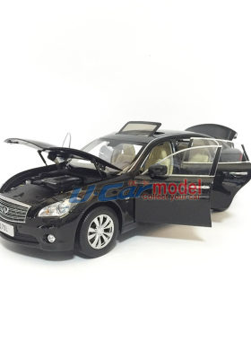 英菲尼迪118仿真Q70L汽车模型