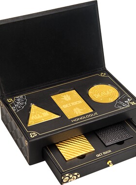 MONOLOGUE独白当局者潮德州扑克牌金章摆件MR2077送礼物