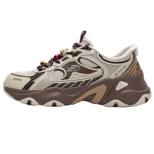 Skechers斯凯奇女鞋厚底老爹鞋26新款运动鞋休闲鞋 800033-TPBR