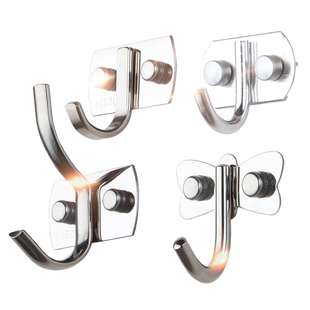 304不锈钢挂钩门后衣服浴室单钩排钩挂衣钩厨房衣帽钩单个壁挂钩