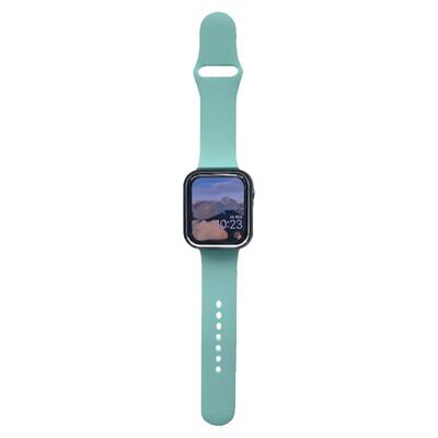 蒂芙蓝磁吸硅胶适用iwatch表带